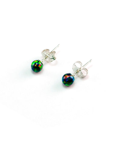 halley's comet opal earrings